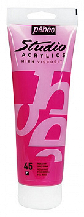 Studio Acrylic 100 ml, 45 Vivid pink