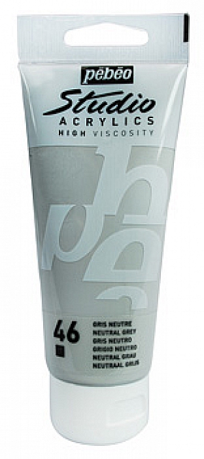 Studio Acrylic 100 ml, 46 Neutral grey