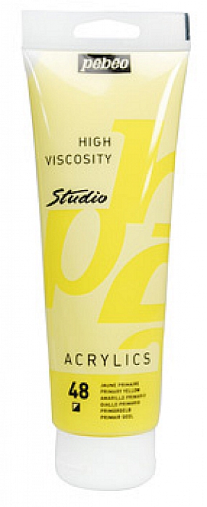 Studio Acrylic 100 ml, 48 Primary yellow