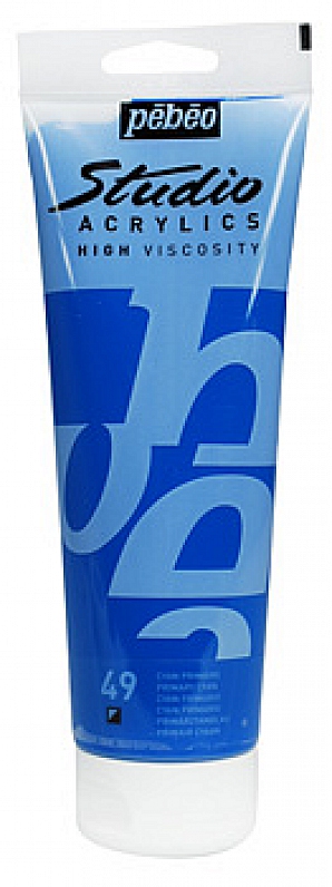 Studio Acrylic 100 ml, 49 Primary cyan