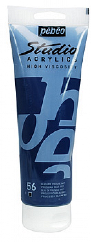 Studio Acrylic 100 ml, 56 Prussian blue hue