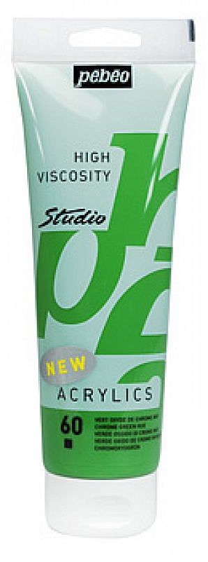 Studio Acrylic 100 ml, 60 Chrome green hue