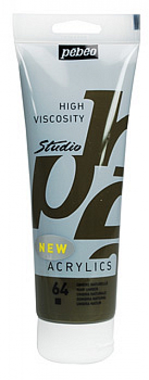 Studio Acrylic 100 ml, 64 Raw umber