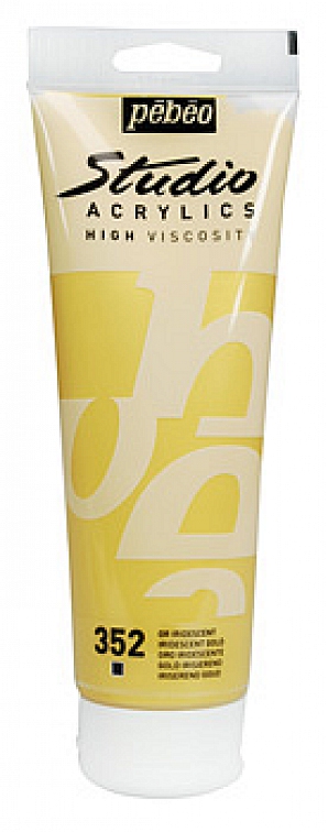 Studio Acrylic 100 ml, 352 Iridescent gold