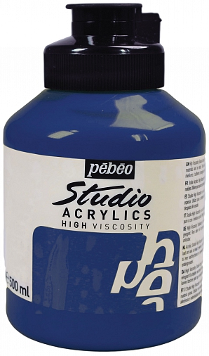 Studio Acrylic 500 ml, Cobalt blue hue