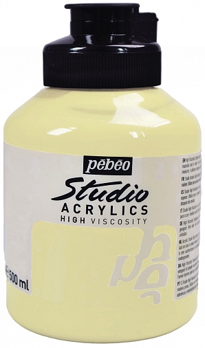 Studio Acrylic 500 ml, Buff titanium