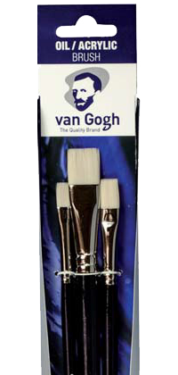 Štetce pre olej/akryl/kvaš Van Gogh 297 - set 3ks