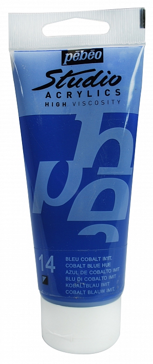 Studio Acrylic 100 ml, 14 Cobalt blue hue