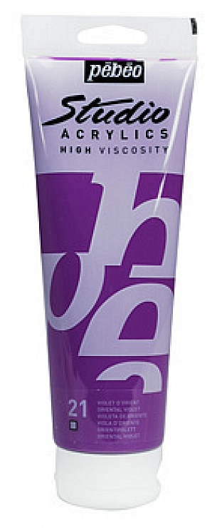 Studio Acrylic 100 ml, 21 Oriental violet