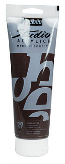 Studio Acrylic 100 ml, 29 Burnt umber