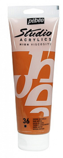 Studio Acrylic 100 ml, 36 Raw sienna
