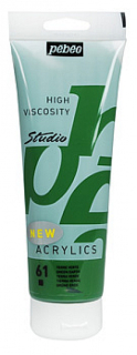 Studio Acrylic 100 ml, 61 Green earth