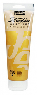 Studio Acrylic 100 ml, 350 Iridescent precious gold