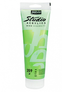 Studio Acrylic 100 ml, 359 Iridescent green yellow