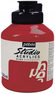Studio Acrylic 500 ml, Naphtol carmine