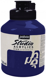 Studio Acrylic 500 ml, Dark cobalt violet hue