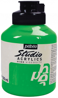 Studio Acrylic 500 ml, Cadmium green hue