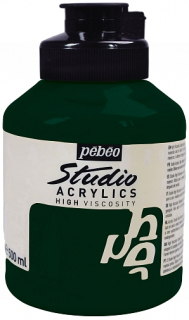 Studio Acrylic 500 ml, Hooker's green