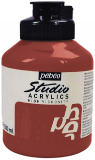 Studio Acrylic 500 ml, Burnt sienna