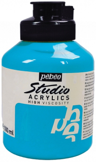 Studio Acrylic 500 ml, Turquoise blue