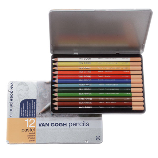 Pastelové ceruzky Van Gogh - sada 12 ks