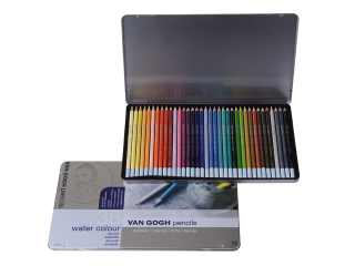 Akvarelové ceruzky Van Gogh - sada 36 ks