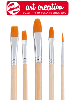 Štetce pre olej/akryl/kvaš ArtCreation - sada 5 ks