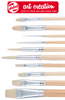 Štetce pre olej/akryl/kvaš ArtCreation - sada 10 ks