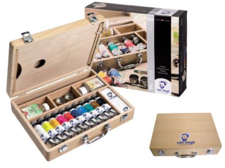 Olejové farby Van Gogh - Základný box 10 x 40 ml