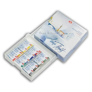 Sada akvarel WHITE NIGHTS 12ks plast