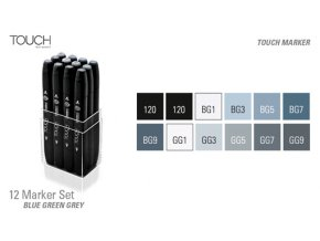TWIN MARKER 12 BG