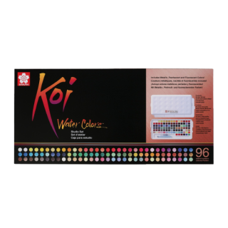 Akvarelové farby Sakura Koi Studio Set - 96 ks