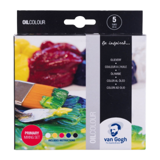 Olejové farby Van Gogh - primary mixing set 5 x 20 ml