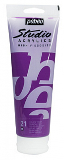 Studio Acrylic 100 ml, 21 Oriental violet